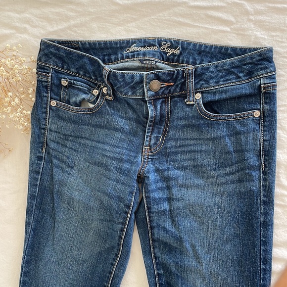 Vintage American Eagle Jeans 98% cotton! Size 6 Regular - Picture 3 of 6